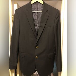 Stafford Hopsack Navy Blue Blazer - 42R - Like New